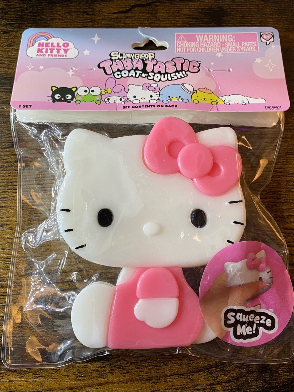 NWT! Squishy Hello Kitty and Friends - Hello Kitty
